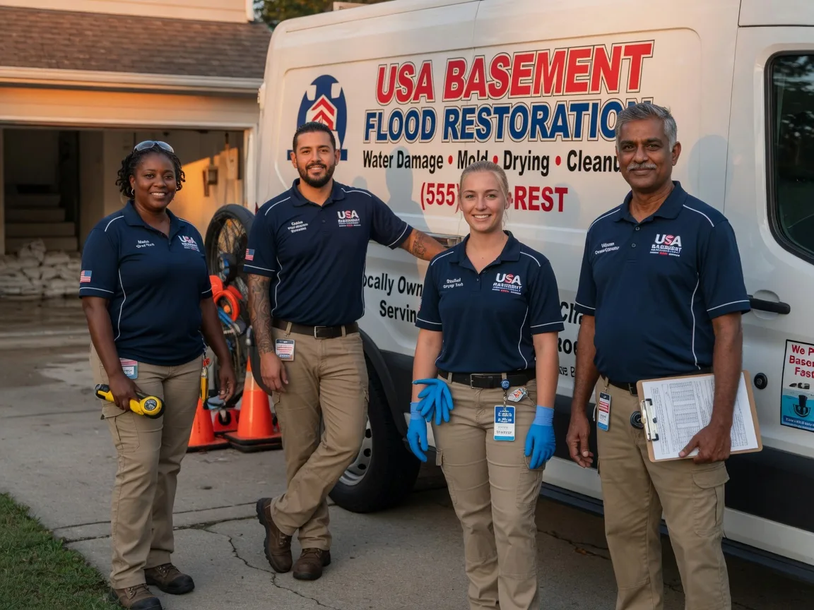 Basement Flood Cleanup company in Bruce, MS
